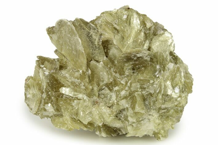 Lustrous Muscovite Crystal Cluster - Minas Gerais, Brazil #277527